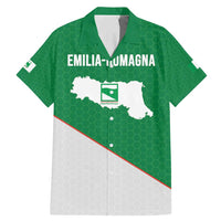 Italy Emilia-Romagna Family Matching Mermaid Dress and Hawaiian Shirt Map With Flag Style LT19