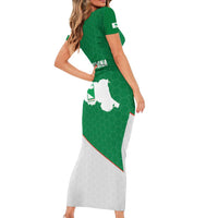 Italy Emilia-Romagna Family Matching Short Sleeve Bodycon Dress and Hawaiian Shirt Map With Flag Style LT19