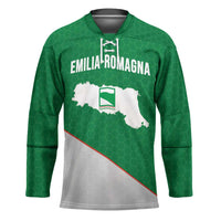 Italy Emilia-Romagna Hockey Jersey Map With Flag Style - Wonder Print Shop