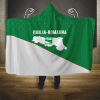 Italy Emilia-Romagna Hooded Blanket Map With Flag Style - Wonder Print Shop
