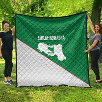 Italy Emilia-Romagna Quilt Map With Flag Style - Wonder Print Shop