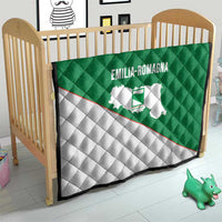 Italy Emilia-Romagna Quilt Map With Flag Style - Wonder Print Shop