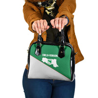 Italy Emilia-Romagna Shoulder Handbag Map With Flag Style - Wonder Print Shop