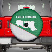 Italy Emilia-Romagna Spare Tire Cover Map With Flag Style - Wonder Print Shop