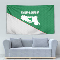 Italy Emilia-Romagna Tapestry Map With Flag Style - Wonder Print Shop
