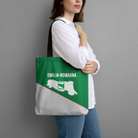 Italy Emilia-Romagna Tote Bag Map With Flag Style - Wonder Print Shop