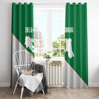 Italy Emilia-Romagna Window Curtain Map With Flag Style - Wonder Print Shop