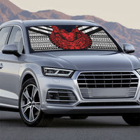 Mexico Aztec Warrior Goddess Auto Sun Shade Tribal Aztec Heritage