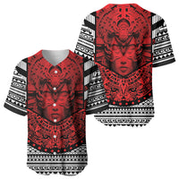 Mexico Aztec Warrior Goddess Baseball Jersey Tribal Aztec Heritage