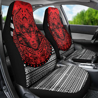 Mexico Aztec Warrior Goddess Car Seat Cover Tribal Aztec Heritage