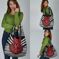 Mexico Aztec Warrior Goddess Grocery Bag Tribal Aztec Heritage