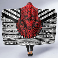 Mexico Aztec Warrior Goddess Hooded Blanket Tribal Aztec Heritage