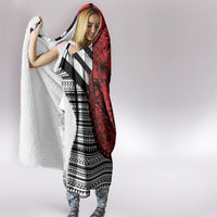Mexico Aztec Warrior Goddess Hooded Blanket Tribal Aztec Heritage