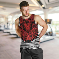 Mexico Aztec Warrior Goddess Men Tank Top Tribal Aztec Heritage