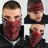 Mexico Aztec Warrior Goddess Neck Gaiter Tribal Aztec Heritage