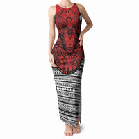 Mexico Aztec Warrior Goddess Tank Maxi Dress Tribal Aztec Heritage