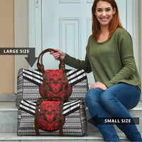 Mexico Aztec Warrior Goddess Travel Bag Tribal Aztec Heritage