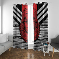 Mexico Aztec Warrior Goddess Window Curtain Tribal Aztec Heritage