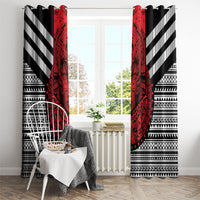 Mexico Aztec Warrior Goddess Window Curtain Tribal Aztec Heritage