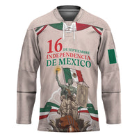 Personalized Mexico Dia De La Independencia Hockey Jersey 16 De Septiembre Heritage Pride