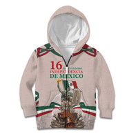 Personalized Mexico Dia De La Independencia Kid Hoodie 16 De Septiembre Heritage Pride