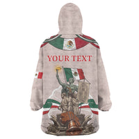 Personalized Mexico Dia De La Independencia Wearable Blanket Hoodie 16 De Septiembre Heritage Pride