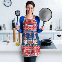 Serbia Christmas Apron Hristos Se Rodi Gnome - Wonder Print Shop