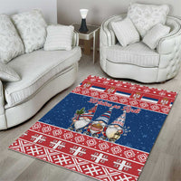 Serbia Christmas Area Rug Hristos Se Rodi Gnome - Wonder Print Shop