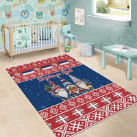 Serbia Christmas Area Rug Hristos Se Rodi Gnome - Wonder Print Shop