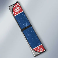 Serbia Christmas Auto Sun Shade Hristos Se Rodi Gnome - Wonder Print Shop