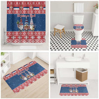 Serbia Christmas Bathroom Set Hristos Se Rodi Gnome - Wonder Print Shop
