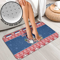 Serbia Christmas Bathroom Set Hristos Se Rodi Gnome - Wonder Print Shop