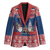 Serbia Christmas Blazer Hristos Se Rodi Gnome - Wonder Print Shop
