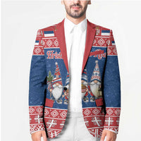 Serbia Christmas Blazer Hristos Se Rodi Gnome - Wonder Print Shop