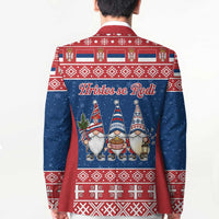 Serbia Christmas Blazer Hristos Se Rodi Gnome - Wonder Print Shop