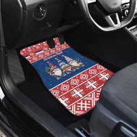 Serbia Christmas Car Mats Hristos Se Rodi Gnome - Wonder Print Shop