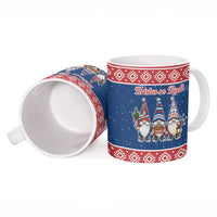 Serbia Christmas Ceramic Mug Hristos Se Rodi Gnome - Wonder Print Shop