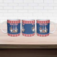 Serbia Christmas Ceramic Mug Hristos Se Rodi Gnome - Wonder Print Shop