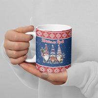 Serbia Christmas Ceramic Mug Hristos Se Rodi Gnome - Wonder Print Shop