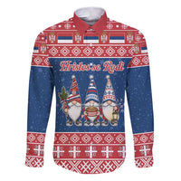 Serbia Christmas Family Matching Puletasi and Hawaiian Shirt Hristos Se Rodi Gnome - Wonder Print Shop