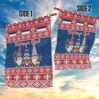 Serbia Christmas Garden Flag Hristos Se Rodi Gnome - Wonder Print Shop