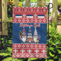 Serbia Christmas Garden Flag Hristos Se Rodi Gnome - Wonder Print Shop