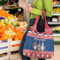 Serbia Christmas Grocery Bag Hristos Se Rodi Gnome - Wonder Print Shop