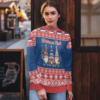 Serbia Christmas Ugly Christmas Sweater Hristos Se Rodi Gnome - Wonder Print Shop