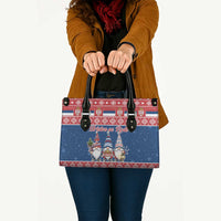 Serbia Christmas Leather Bag Hristos Se Rodi Gnome - Wonder Print Shop