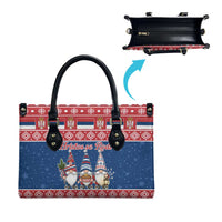 Serbia Christmas Leather Bag Hristos Se Rodi Gnome - Wonder Print Shop