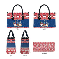Serbia Christmas Leather Bag Hristos Se Rodi Gnome - Wonder Print Shop