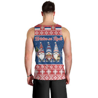 Serbia Christmas Men Tank Top Hristos Se Rodi Gnome - Wonder Print Shop