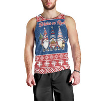 Serbia Christmas Men Tank Top Hristos Se Rodi Gnome - Wonder Print Shop