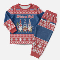 Serbia Christmas Pajama Set Hristos Se Rodi Gnome - Wonder Print Shop